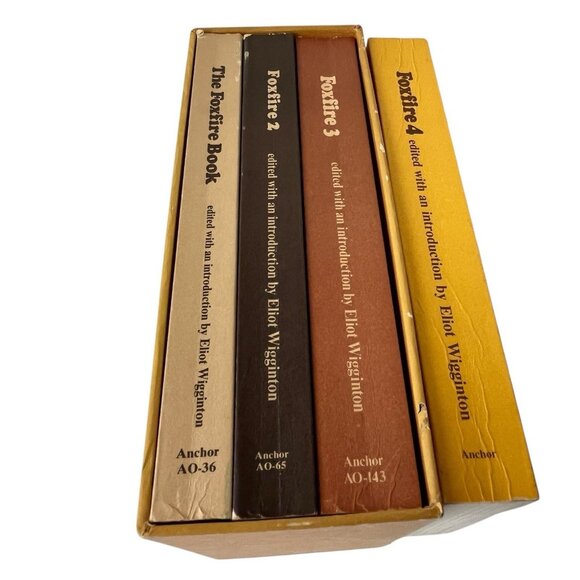 Foxfire Paperback Book Lot 1-4 Bundle Volume Set Fieldcraft Bushcraft Survival - Picture 3 of 16